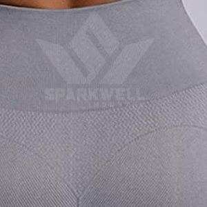 Ensemble de yoga sans couture 3 pièces pour femme : soutien-gorge de sport, veste et leggings taille haute froncés à effet push-up, séchage rapide, tenue de sport - Product Image 3