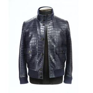 URBANGAZER Men's 100% Polyester Thick Leather <b>Jacket</b> Stand Collar Covered Button <b>Patchwork</b> Design Windproof Breathable - Product Image 4