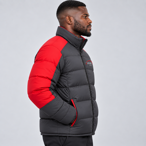 Veste matelassée pour homme avec tissu durable de haute qualité, isolation thermique, finition hydrofuge, design léger, confortable et coupe-vent - Product Image 4