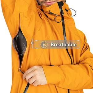 Veste coupe-vent d'hiver pour homme à prix raisonnable, avec logo frontal, respirante, écologique, séchage rapide, style décontracté et tendance - Product Image 6