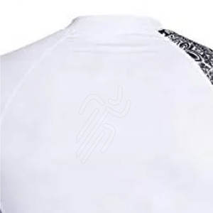 Vêtements de sport personnalisés avec logo, rashguards pour hommes, veste de surf respirante, séchage rapide, extensible, manches longues, éco-responsable, spandex/polyester - Product Image 6