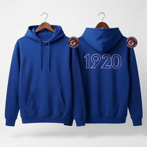 Zeta Phi Beta Sorority เสื้อฮู้ดปักผ้าฟลีซสำหรับผู้หญิง | ZPB Sorority Chenille เสื้อจ๊อกกิ้งปักลายสำหรับผู้หญิงสไตล์ที่กำหนดเอง - Product Image 1
