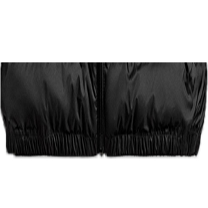 Veste d'hiver décontractée imperméable pour homme, avec col montant, logo imprimé OEM, option grandes tailles, poches, en polaire matelassée 300g - Product Image 6