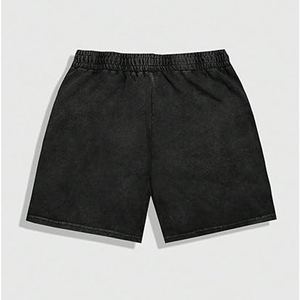 Shorts deportivos para hombre al por mayor, personalizados, de alta calidad, con estampado, apliques, bordados, estilo urbano, lavados. - Product Image 6