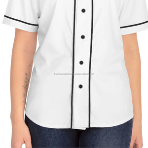 2024 maillots de vêtements de sport imprimés avec logo personnalisé chemises de vêtements de sport de softball et de baseball unies - Product Image 6