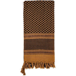 Pañuelo táctico árabe Keffiyeh para exteriores, Shemagh árabe para hombres y mujeres, protectores de cuello, hiyab musulmán, pañuelo táctico multifunción - Product Image 3