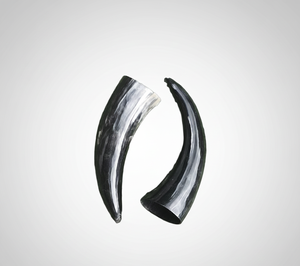แก้วน้ำวัวทำมือจากเขาควาย แก้วเบียร์ทรงวิกิ้งค์ สไตล์ยุคกลาง - Product Image 2
