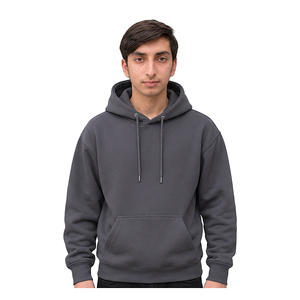Sweat-shirt à capuche en molleton brossé, coton doux, streetwear, fabrication de vêtements sur mesure avec étiquette privée pour les marques de vêtements - Product Image 1