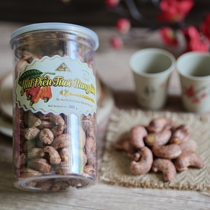 Offre Spéciale en Gros Noix de Cajou Grillées Non Décortiquées Biologiques 380g Premium Salées W240 en Pot Rond Meilleure Valeur Exportation Vietnam - Product Image 3