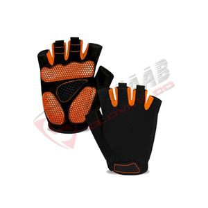 Summer Winter Wholesale Neoprene-Cotton Half-Finger Custom Printings Weightlifting Workouts Gyms <b>Gloves</b> With Customized Logo - Product Image 3