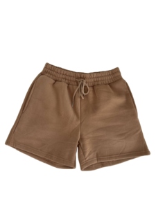 Shorts décontractés tendance pour femmes, coupe régulière, respirants, 100% coton, avec taille élastique offrant un confort et un style moderne - Product Image 2