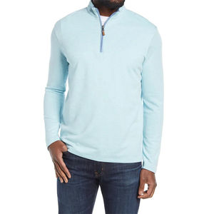 Sudadera Personalizada con Logotipo para Hombre, Estilo Urbano, de Alta Calidad, 100% Algodón, Cuello Alto con Media Cremallera, Sudadera Urbana para Hombre - Product Image 2