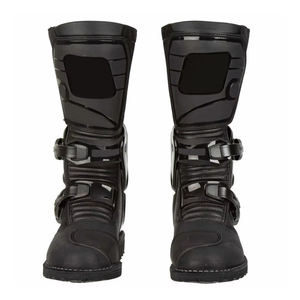 Chaussures de moto en cuir OEM personnalisées, maillot de course 2026, vente en gros, respirantes, imperméables, coupe-vent, chaussures de course moto - Product Image 4