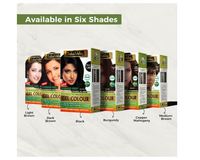 INDUS VALLEY Schadensfreie Natürliche Gel-Haarfarbe für Frauen Ammoniak- & PPD-frei Organische Haarfarbe Farbe Dunkelbraun 3,00-220 ml
