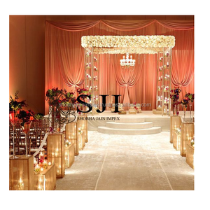 Indian <b>Wedding</b> Metal Mandap - Product Image 1