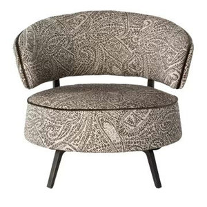 Fauteuil ottoman design pour la maison, en fer et métal, pour café, usage extérieur, écoles et hôpitaux - Product Image 6