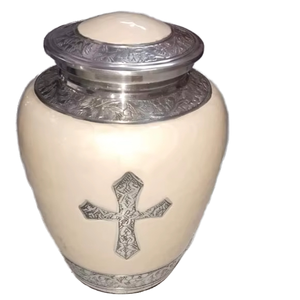 Urnas Funerarias de Aluminio Art Deco para Cenizas Humanas Hechas a Mano con Capacidad de 1-2L Suministros para Funerarias - Product Image 1