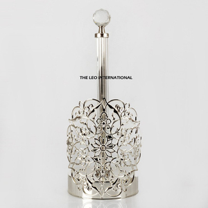 Porte-serviettes de table en acier inoxydable poli brillant, style européen, créatif, personnalisé, porte-serviettes en métal - Product Image 1