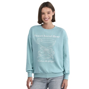 Qualité supérieure rose couleur imprimé grande taille sweats à capuche pour femmes sweats à la mode Slim Fit sweat décontracté pour l'hiver-BD - Product Image 5