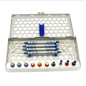 ชุดอุปกรณ์ยกกระดูกฟัน ชุดเครื่องมือเจาะ Dask Drills Stoppers สำหรับยกไซนัส ชุดเครื่องมือฝังรากฟันเทียม ชุดผ่าตัดสแตนเลส - Product Image 2