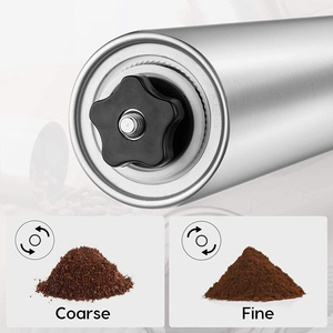 Moulin à café manuel en acier inoxydable 304, moulin à café portable avec meule en céramique durable, facile à utiliser - Product Image 4