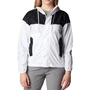 Casual Wear Trending Custom Windbreaker <b>Jacket</b> Manufacturer Outdoor Clothing Full Zipper Hooded <b>Jacket</b> <b>For</b> <b>Women</b> - Product Image 1