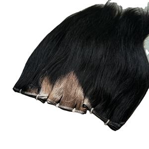 Cinta de punta de cabello humano vietnamita Ins Extensiones de cabello humano crudo Natural recto Precio al por mayor Donante único - Product Image 6