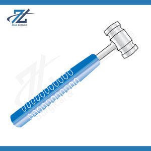 Surgical Holdings Mallet orthopédique manuel en acier inoxydable avec poignée Suregrip en acétal bleu, 270 mm de long, 720 grammes, certifié CE - Product Image 2
