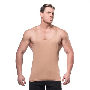 Camisetas sin mangas de gimnasio para hombre, camisetas sin mangas personalizadas con Logo personalizado, camisetas lisas sin mangas musculosas