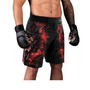 กางเกง MMA แบบซับลิเมชั่นสั่งทำพิเศษสำหรับการต่อสู้แบบ No-Gi – แข็งแรง ทนทาน และน้ำหนักเบา อุปกรณ์ศิลปะการต่อสู้ - Product Image 2
