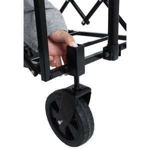 Carrello Multiuso a Doppio Strato, 100% Spazio Extra, Capacità 102 kg, per Campeggio, Spesa, Sport, Giardinaggio, Pesca - Product Image 6