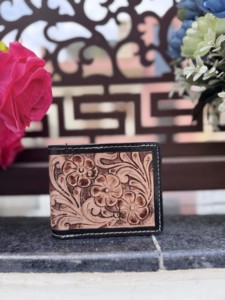 2026 Designer Hand Tooled Leather <b>Wallet</b> Men's <b>Long</b> Zipper Multi Uses <b>Wallet</b> Hot Sale Fashion Cash Holder Gift Daily Use Purse - Product Image 4