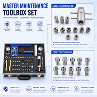Kit de réparation professionnel pour pièces à main dentaires Mincin, outils d'entretien portables pour pièces à main, boîte en aluminium