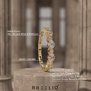 Anillo de Oro de 14K con Diamante Cultivado en Laboratorio, Diseño de Hoja Vintage, Elegante y Delicado, Anillo de Boda Apilable para Mujer - Product Image 2