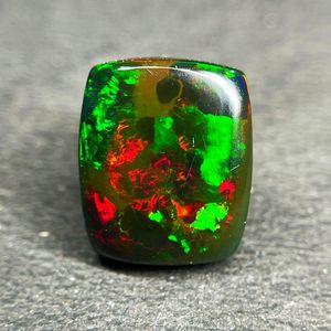 Natural Black Ethiopian Fire <b>Opal</b> Cabochon Gemstone Wholesale Loose <b>Opal</b> For Jewelry Making Stone - Product Image 3