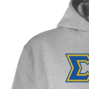 เสื้อฮู้ดพิมพ์ลายกราฟิก Gray Sigma Gamma Rho วินเทจ สำหรับผู้หญิง ลายกราฟิกสมาคมนักศึกษากรีก เสื้อฮู้ดแบบสวมหัว สั่งทำได้ตามต้องการสำหรับวิทยาลัย - Product Image 3