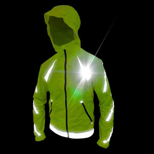 Waterproof Breathable Acidproof Hi-Vis Safety <b>Jacket</b>-Windproof Reflective <b>Softshell</b> <b>Jacket</b> Yellow/Black S-XL - Product Image 4