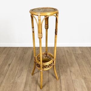 Rattan plant holder <b>stand</b> garden home decor artificial flower display racks planter <b>pot</b> <b>stands</b> - Product Image 3
