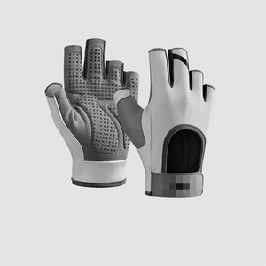 Unisex Breathable PU Material Weightlifting Gym <b>Gloves</b> Customized New Design High Quality Low MOQ Reasonable Bodybuilding Sports - Product Image 3