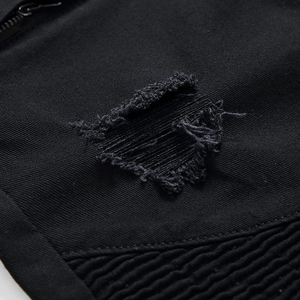 <b>Men</b> Premium quality Denim Shorts Mid Straight ODM Washed Cotton <b>Stretch</b> Casual Streetwear Summer Fashion wear in cheap price - Product Image 5