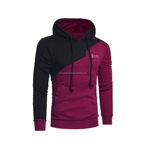 Sudadera con capucha de manga larga Estampado de hombro caído Jersey grueso y cálido Sudaderas con capucha de tendencia suave personalizadas - Product Image 1