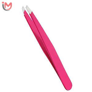Professional High Quality Customizable Stainless Steel Eyelash Tweezers Precision Anti-Magnetic <b>Rainbow</b> Color Pointed 10mm - Product Image 6