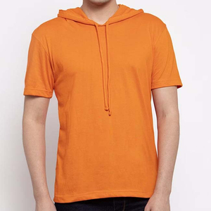 Camiseta con Capucha de Manga Corta para Hombre, Informal, Cómoda, de Verano, Corte Holgado, Sudadera con Capucha de Manga Corta - Product Image 2