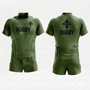 Uniforme de rugby de haute qualité par RIVIAN ATLANTIC, impression par transfert thermique, manches courtes, 100% polyester, pour hommes - Product Image 1