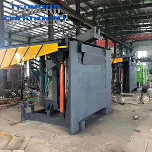 Electric Industrial Medium Frequency Induction Melting Furnace 5-15 Ton Capacity for Metal Scrap Copper Aluminum Cast Iron