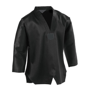 Uniforme de Taekwondo en Polyester et Coton Durable, Tissage Simple, pour Enfants et Adultes, Équipement d'Entraînement d'Arts Martiaux - Product Image 5