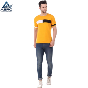 Nouveau T-shirt formel pour homme, mode estivale, manches courtes, col roulé, couleur unie, tricoté, 100% coton, coupe ample, respirant, unique - Product Image 6