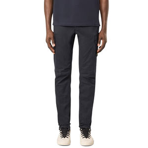 Pantalones Cargo Premium para Hombre, Corte Ajustado, Algodón Orgánico Elástico, Efecto Desgastado, Pantalones Chino Cargo a la Moda, Personalizados OEM - Product Image 6