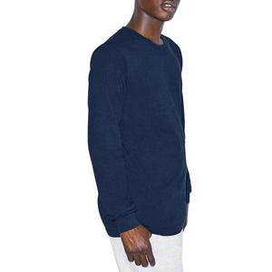 T-shirts pour hommes imprimés avec logo personnalisé vente en gros écologique 200g col en O à manches longues doux OEM Service fournisseur pakistanais 100% - Product Image 6