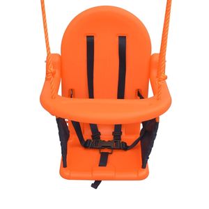 Columpio Resistente para Niños Pequeños en Azul, Verde y Naranja, de Acero y Plástico, Tamaño Estándar - Product Image 4
